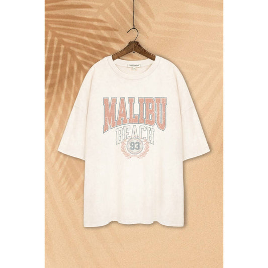 Malibu Graphic Mineral Boxy Shirt