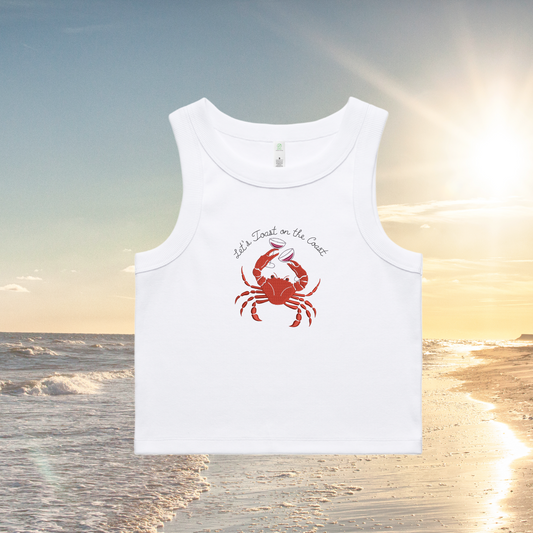 Toast to the Coast Ribbed Tank Top