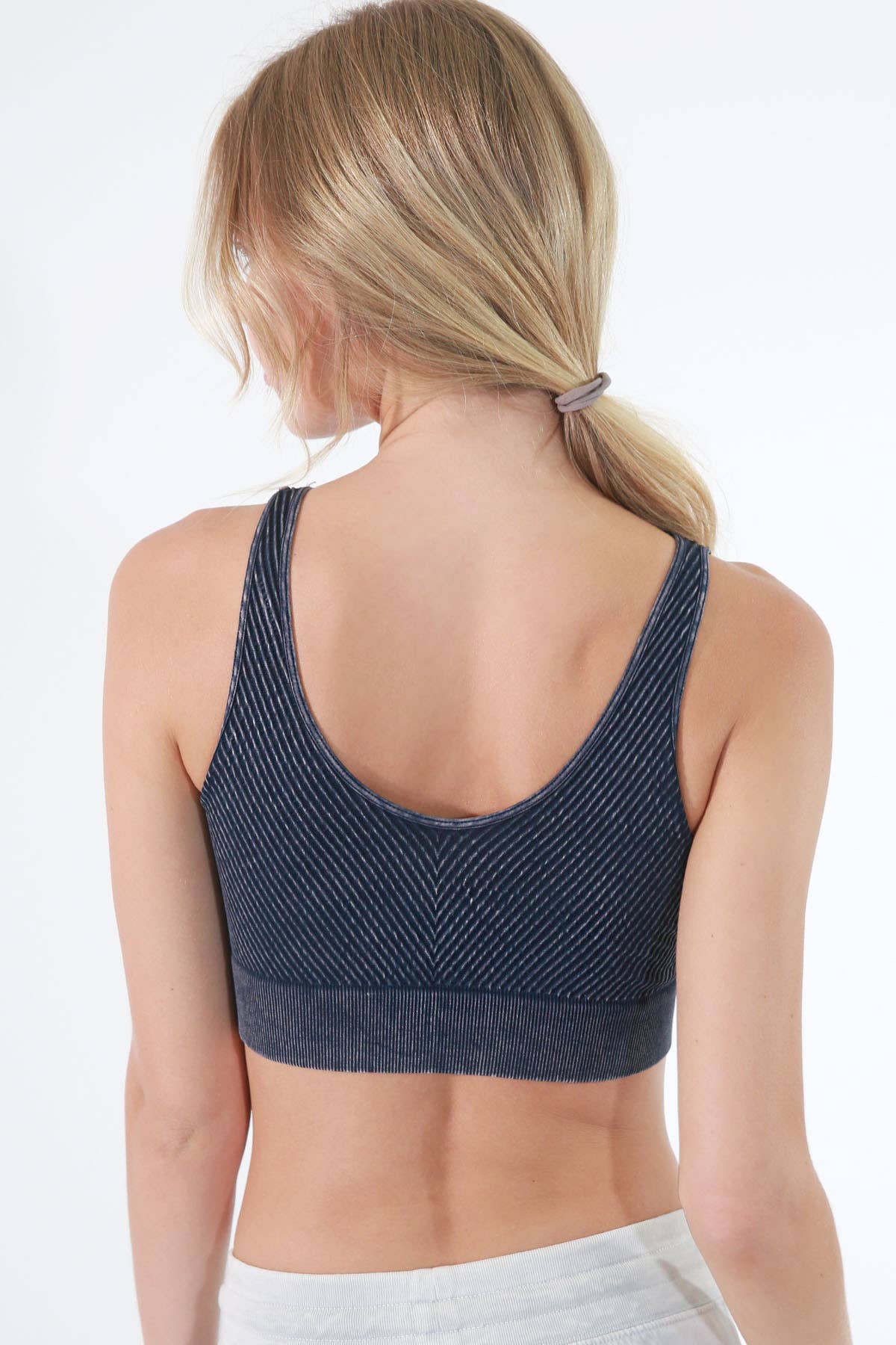 Orchid Vintage Reversible Chevron Bra Tank