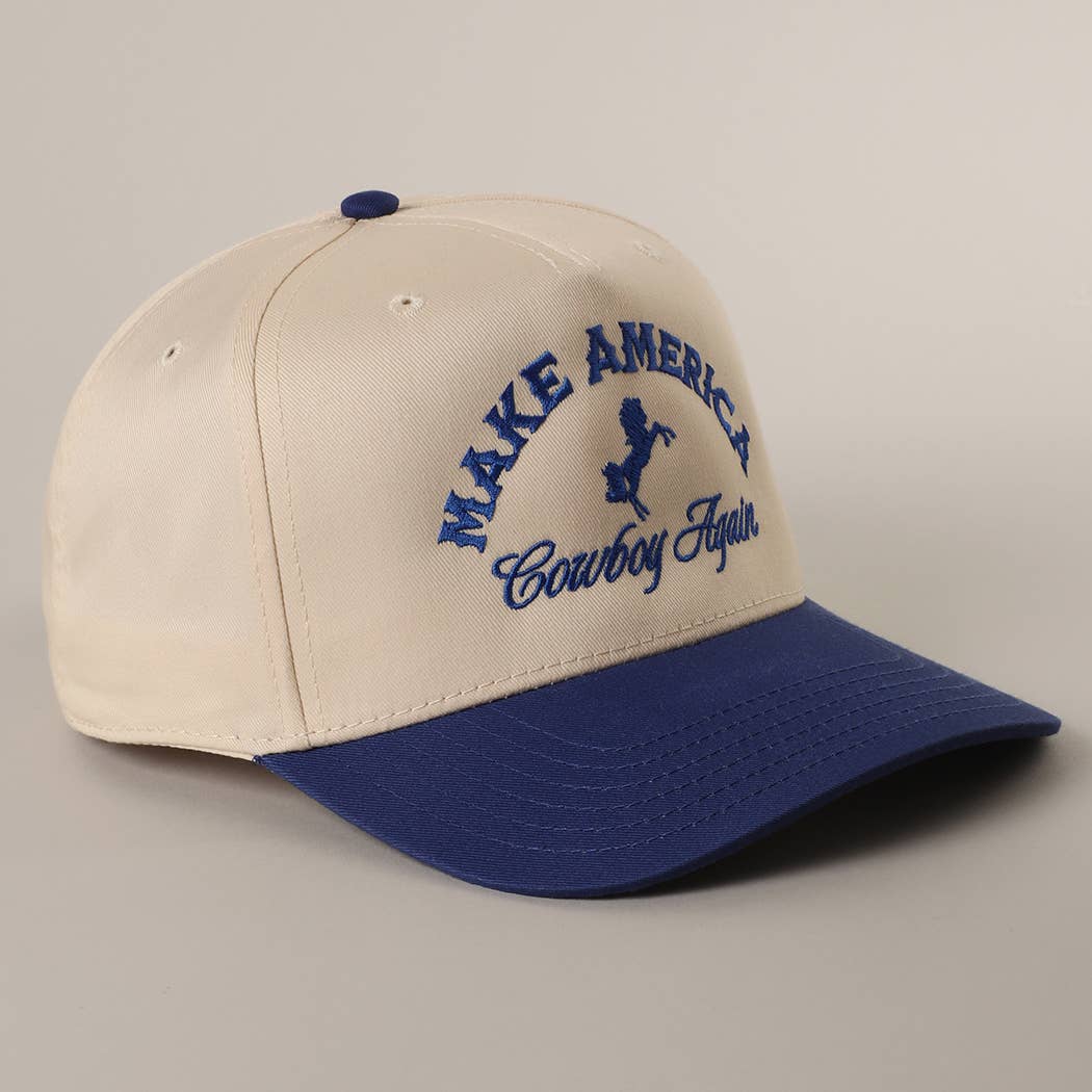 Make America Cowboy Again Trucker Hat