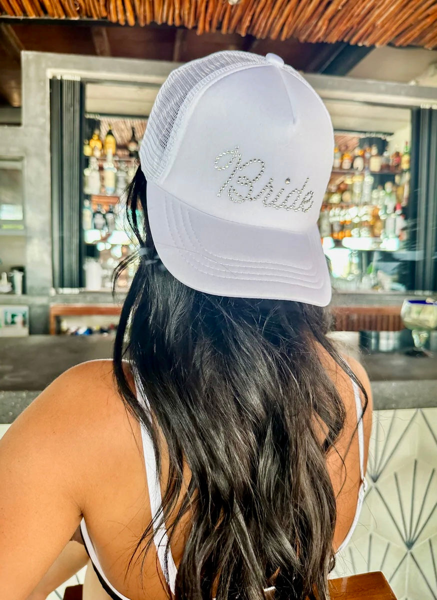 Bride Rhinestone Hat