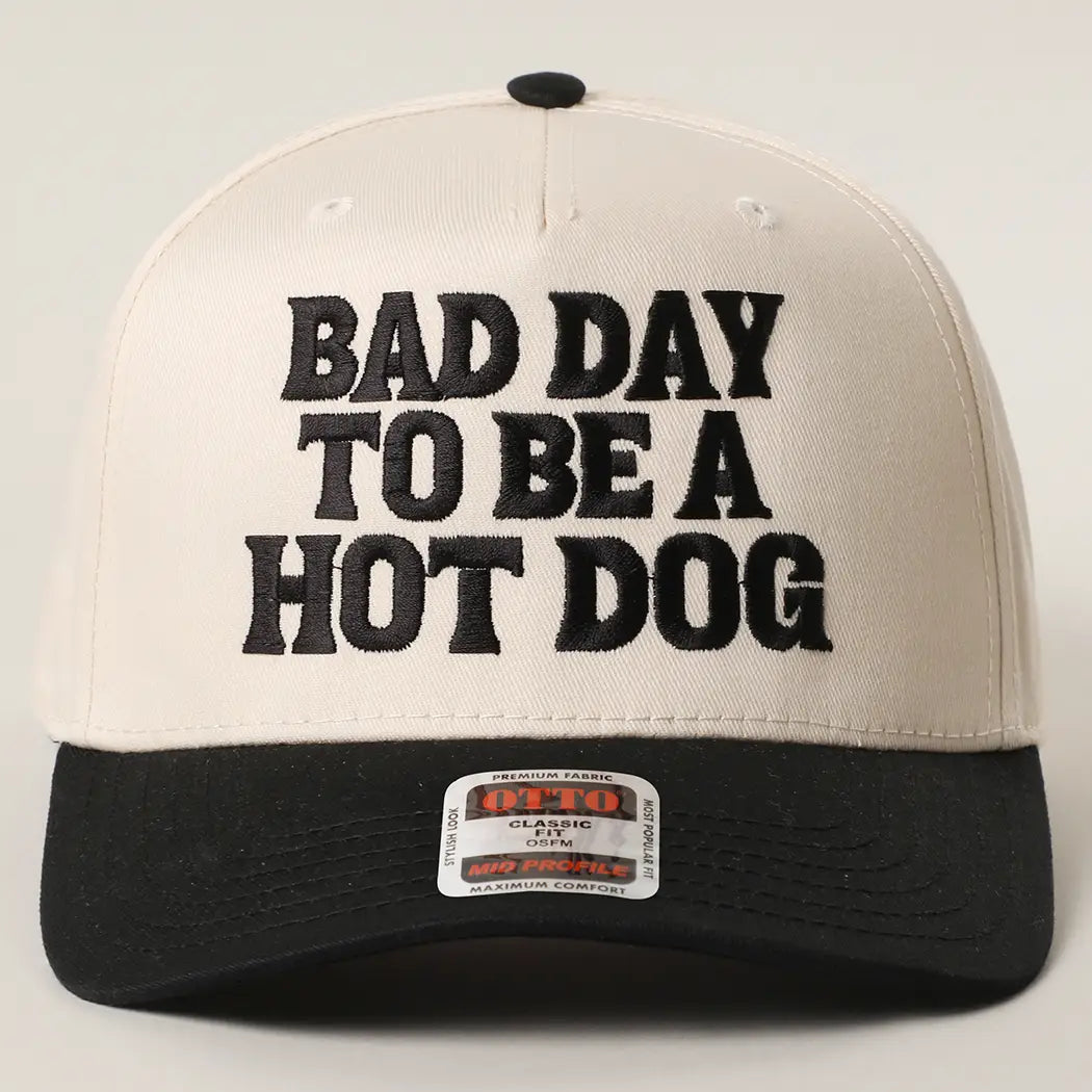 Bad Day To Be A Hot Dog Trucker Hat