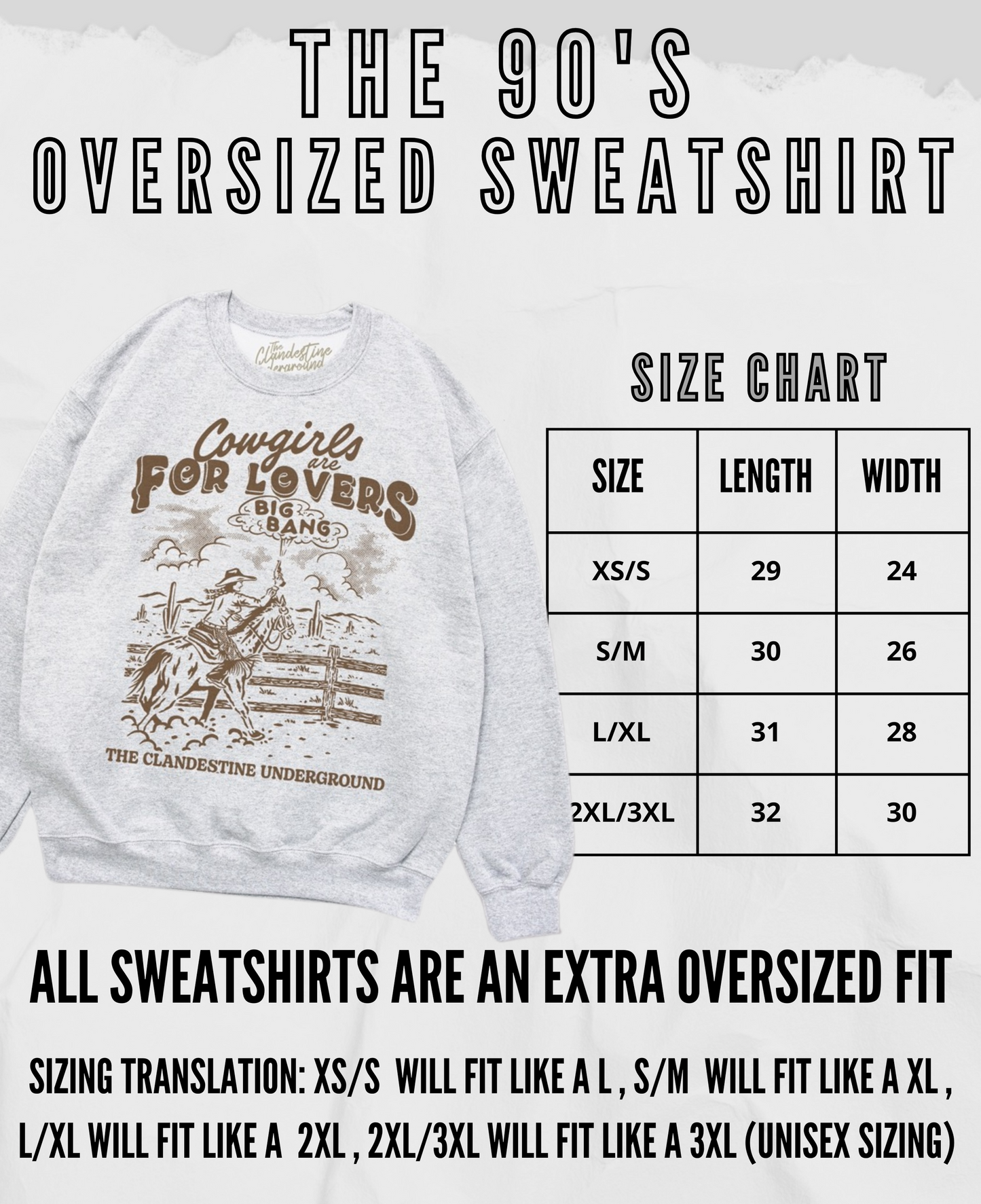 90's Philadelphia Football Oversized 90's Sweatshirt