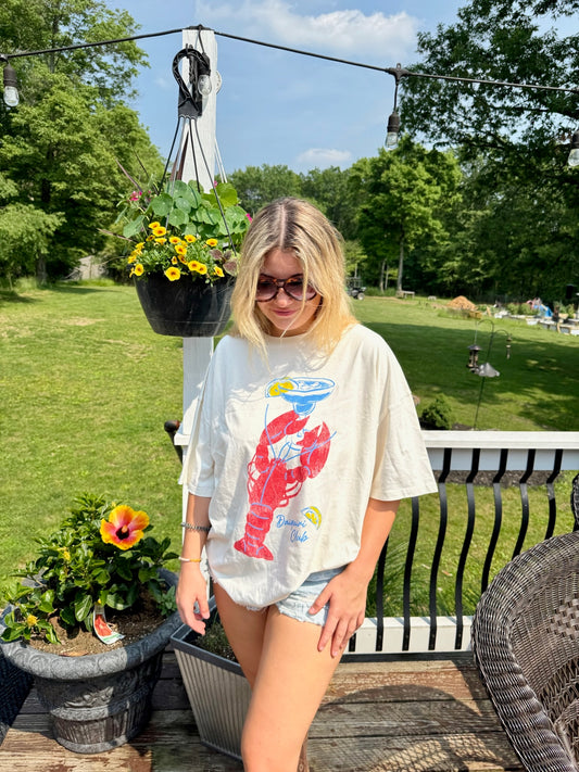 Daiquiri Club Boxy Oversized Shirt