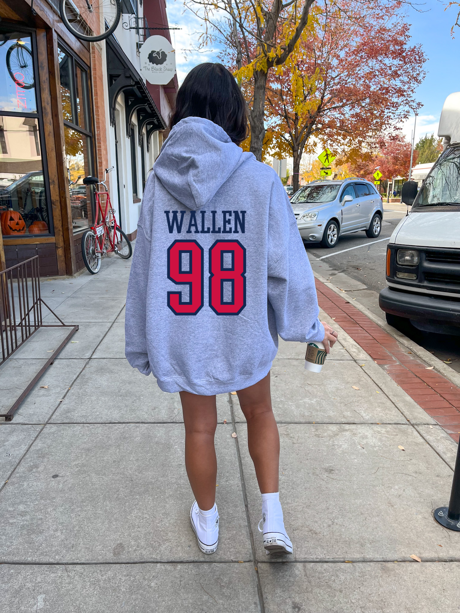 98 Lyrics Hoodie – THE VAULTY