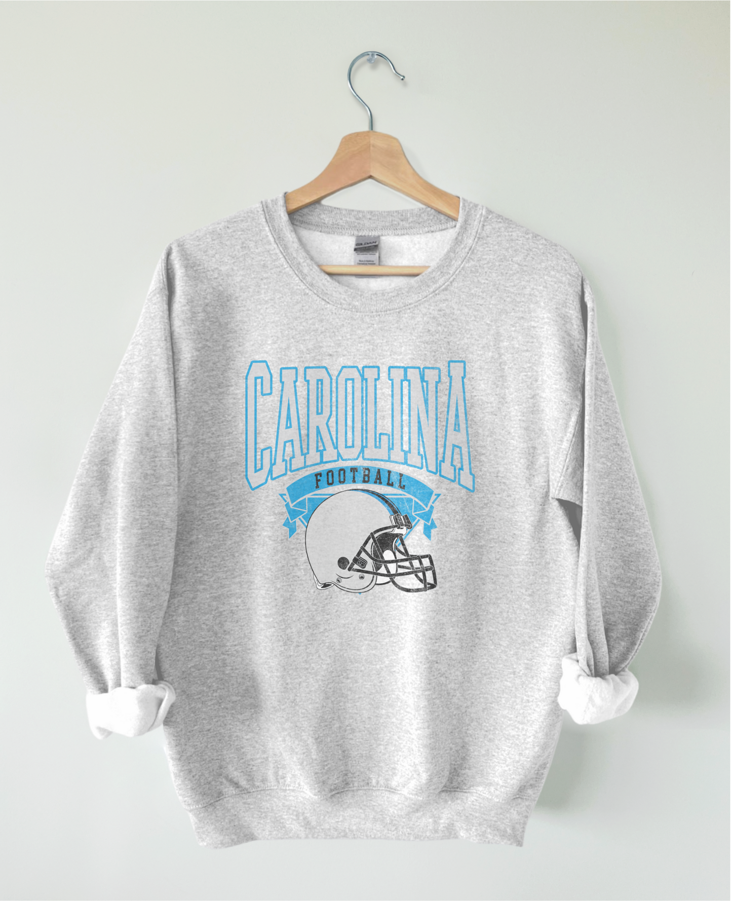 Carolina Football Vintage Style Sweatshirt