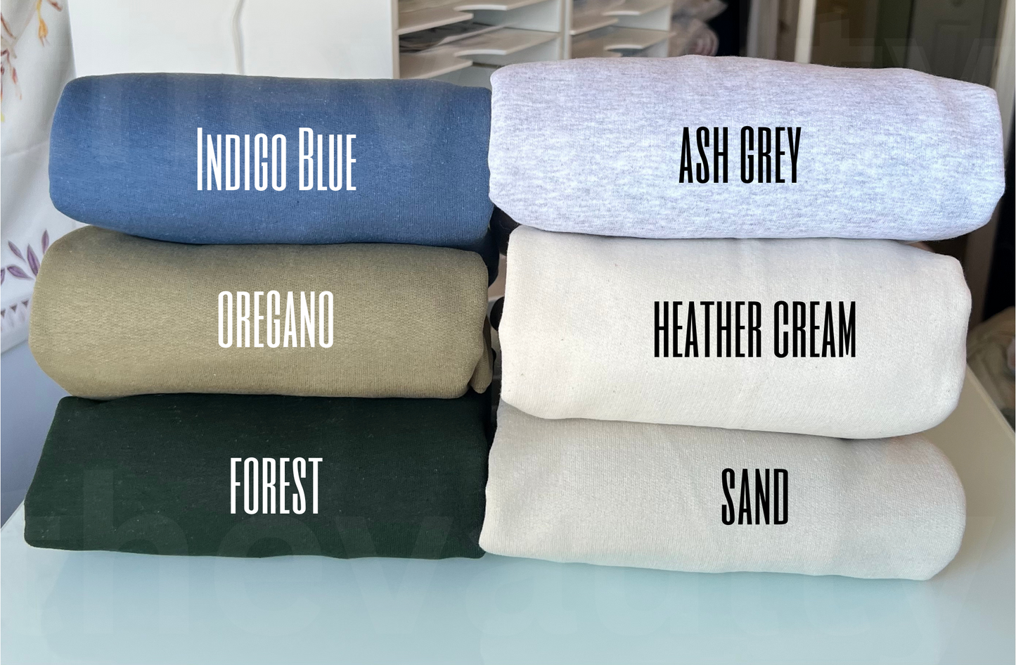 Wyoming State Flower Embroidered Crewneck