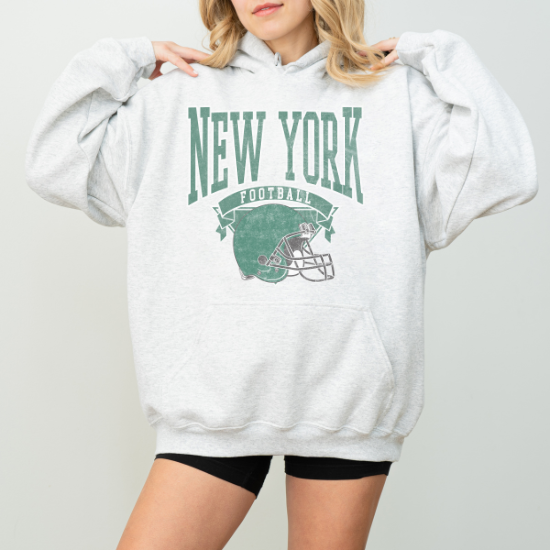 New York Football Vintage Style Sweatshirt