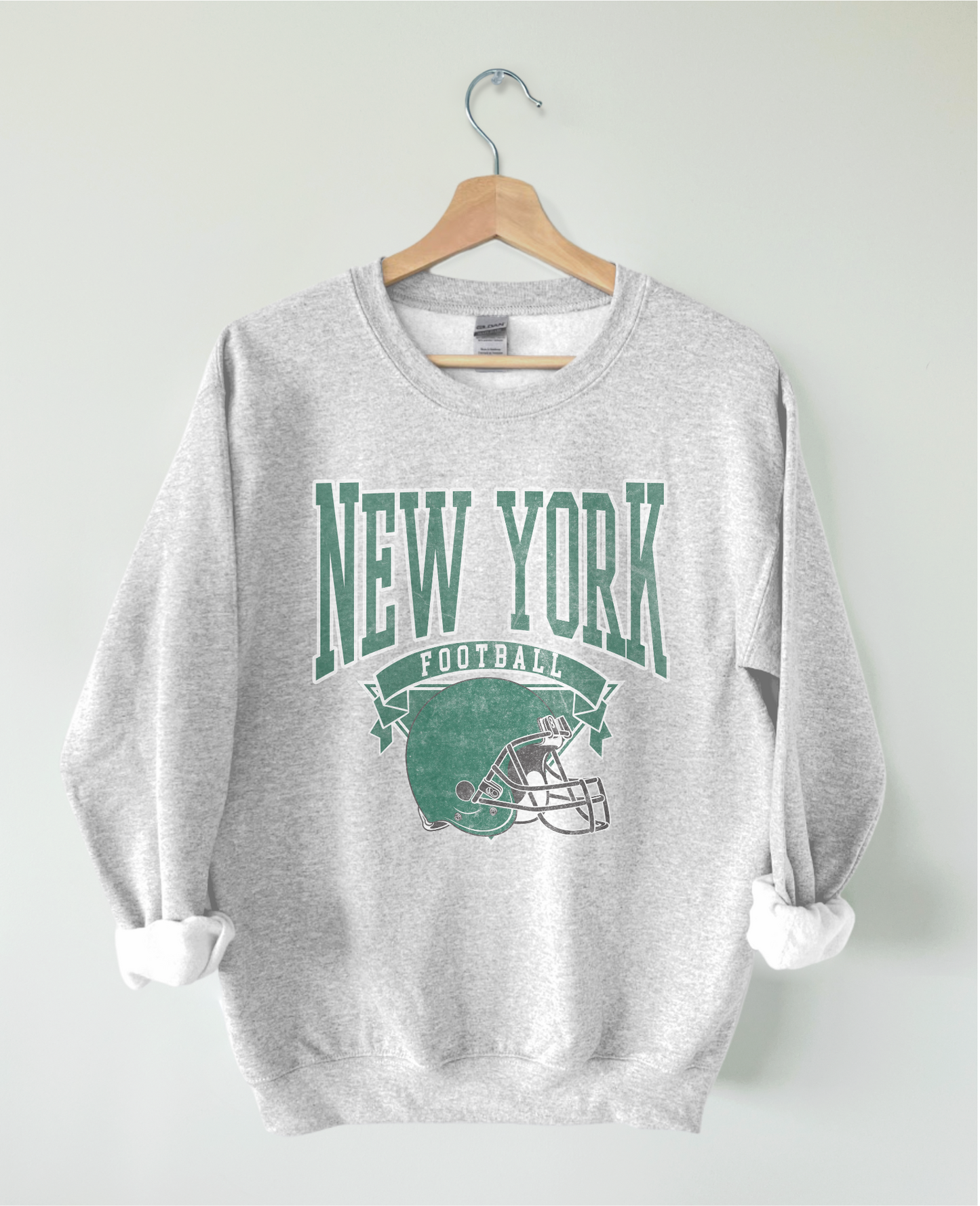 New York Football Vintage Style Sweatshirt
