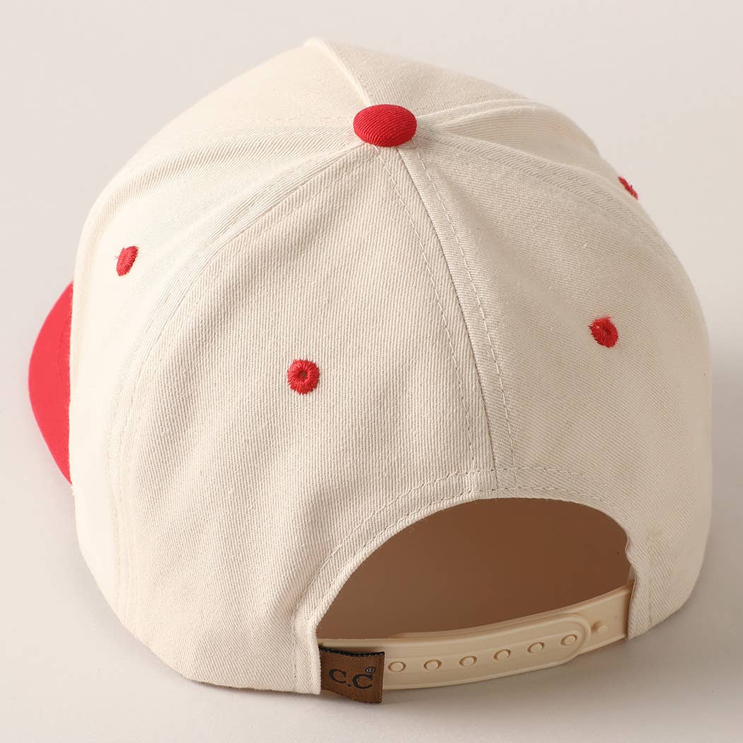 Vintage Cowboy Embroidery Baseball Cap