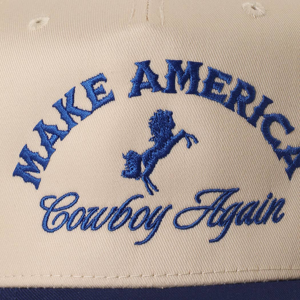 Make America Cowboy Again Trucker Hat