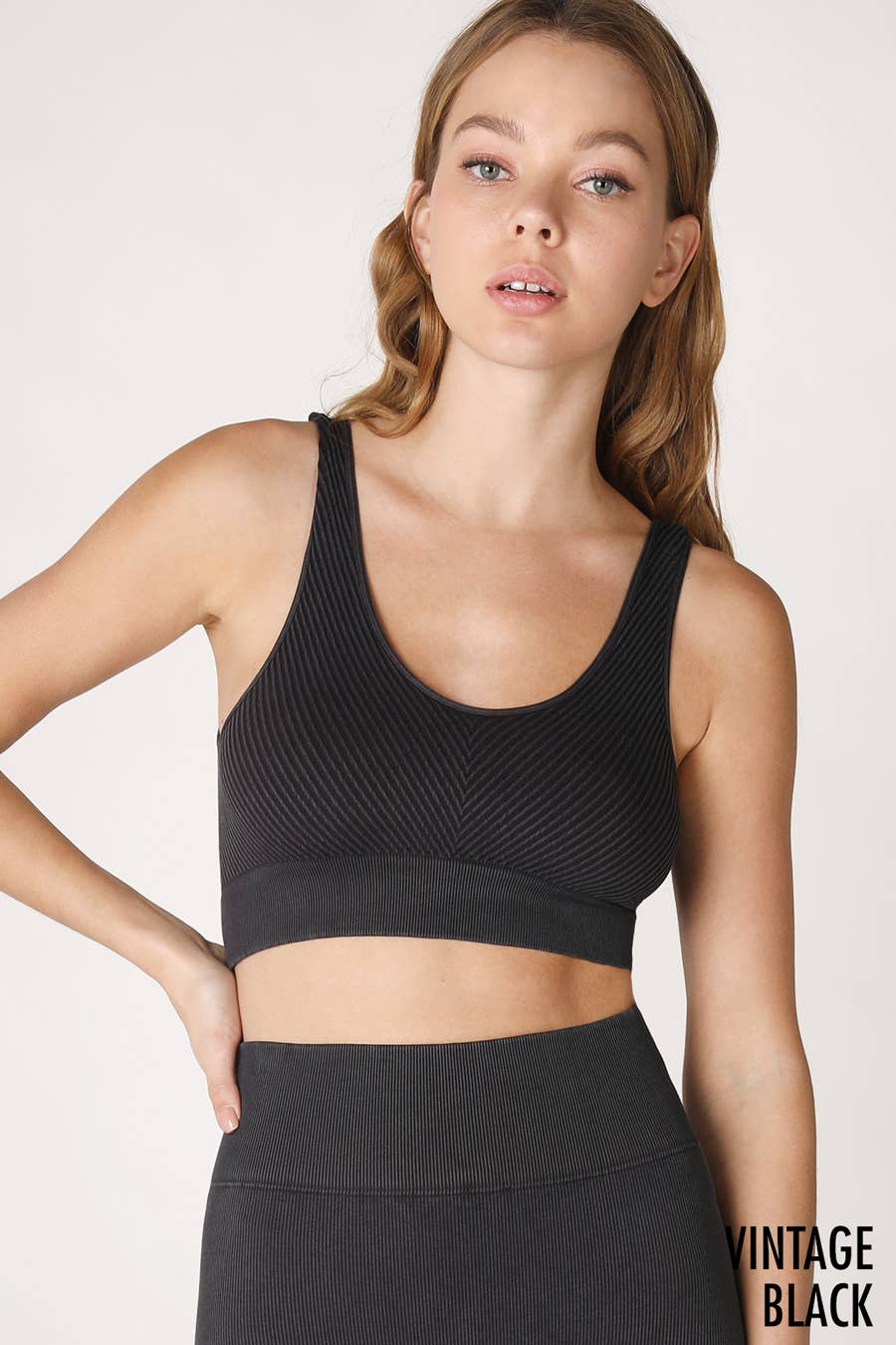 Orchid Vintage Reversible Chevron Bra Tank