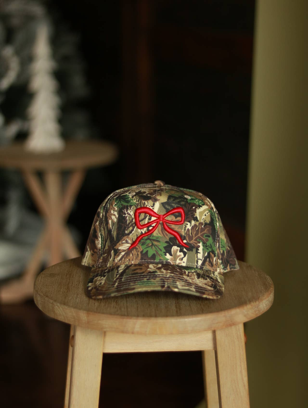 Camo Bow Trucker Hat