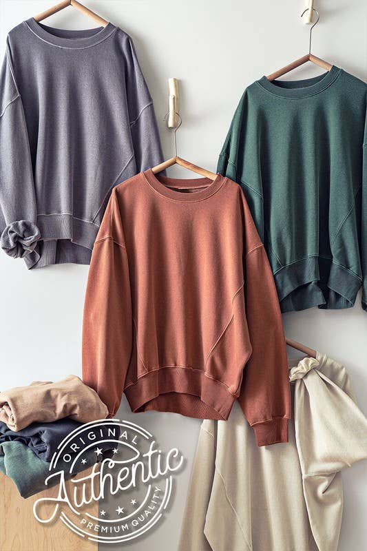 Lazy Days Cream Sweatshirt