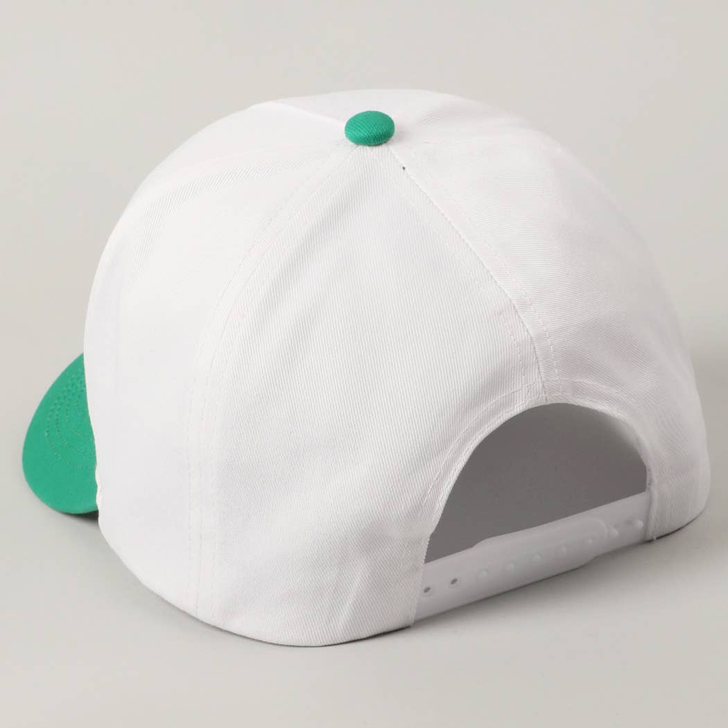 LUCKY Embroidered Two-Tone Hat