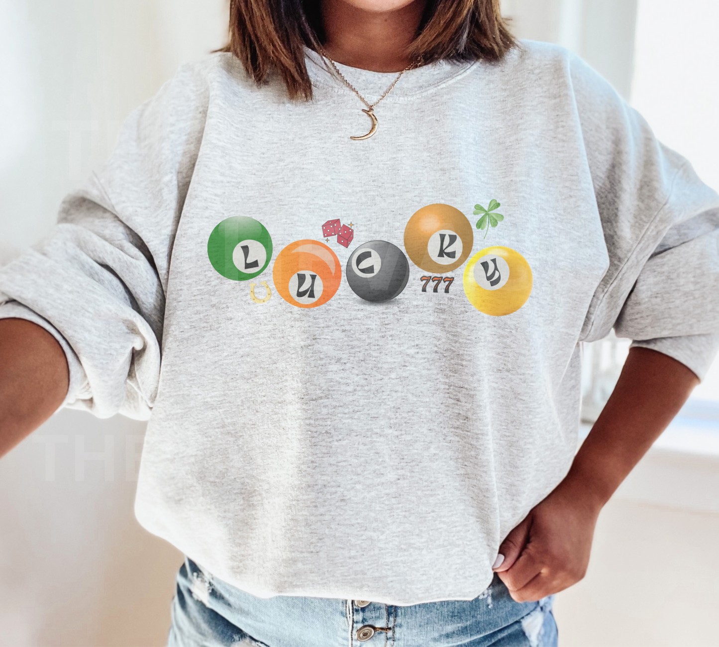 GOOD LUCKy Crewneck Sweatshirt