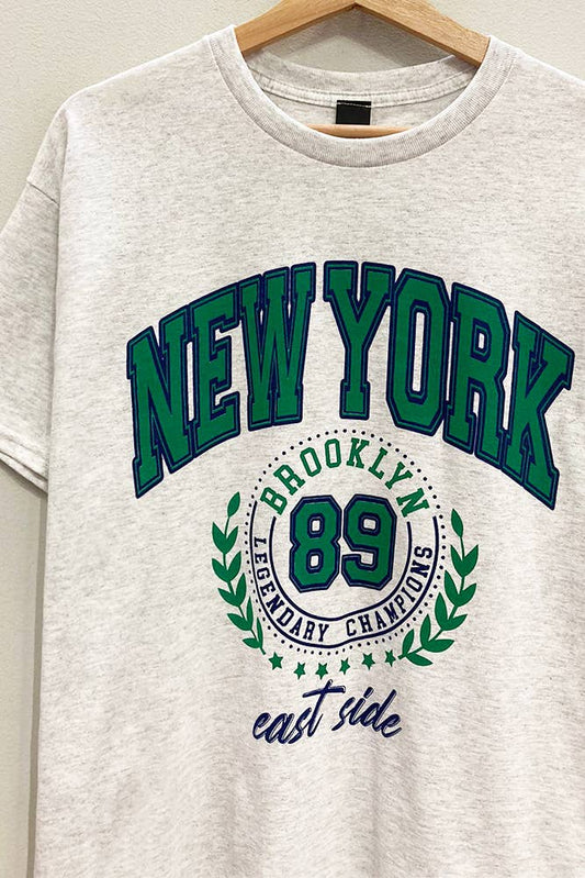 New York Champions  Oversized Tee