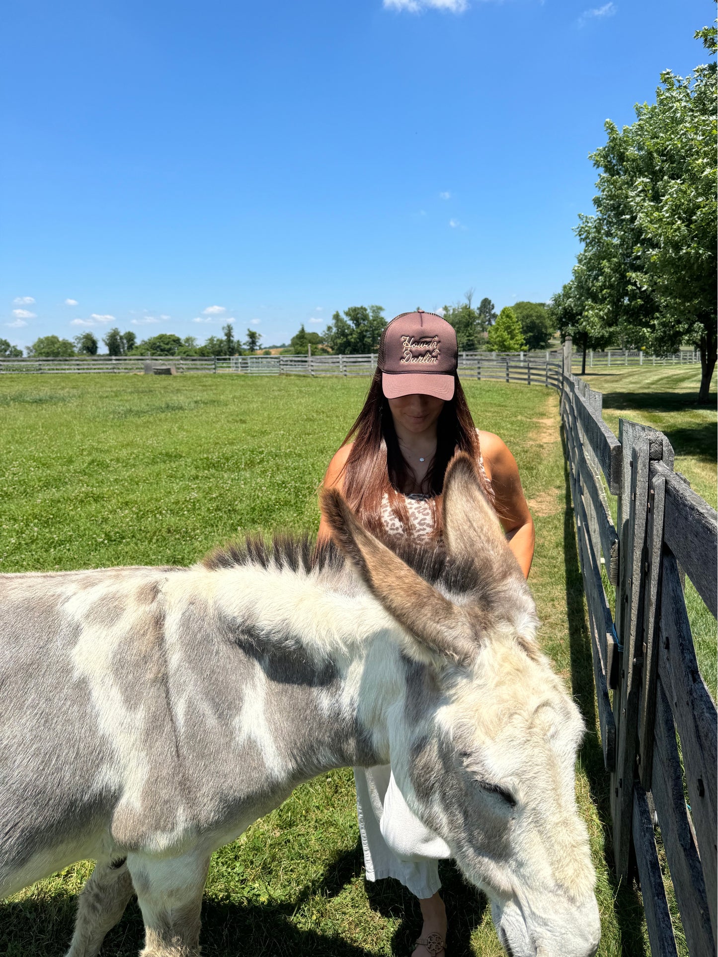 Howdy Darlin' Embroidered Trucker Hat