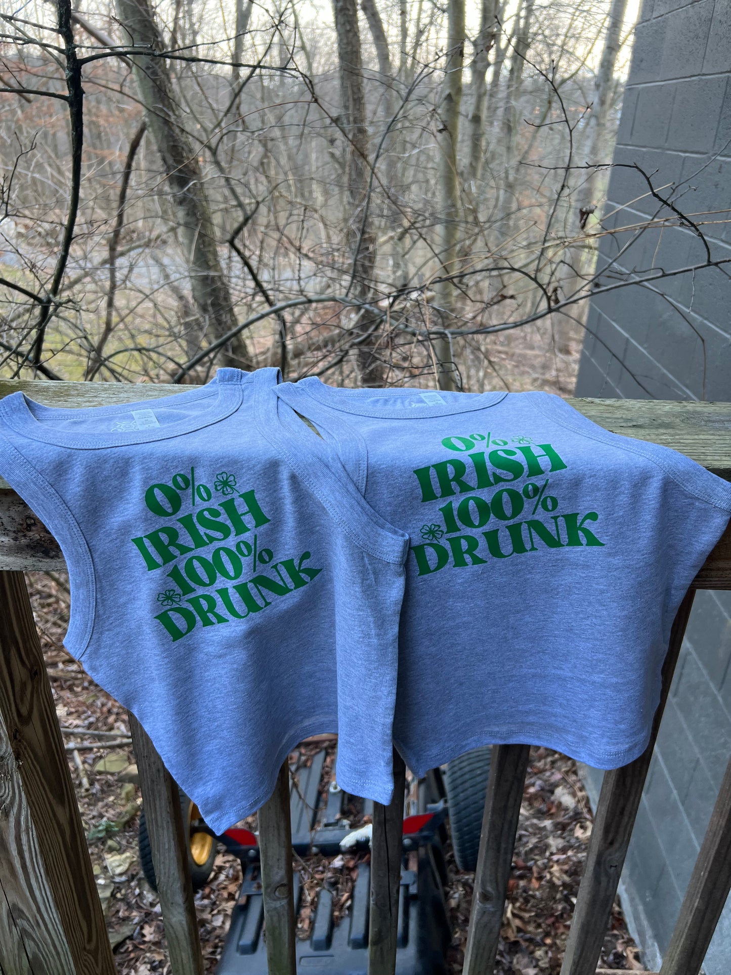 0% Irish Screen Print Transfer