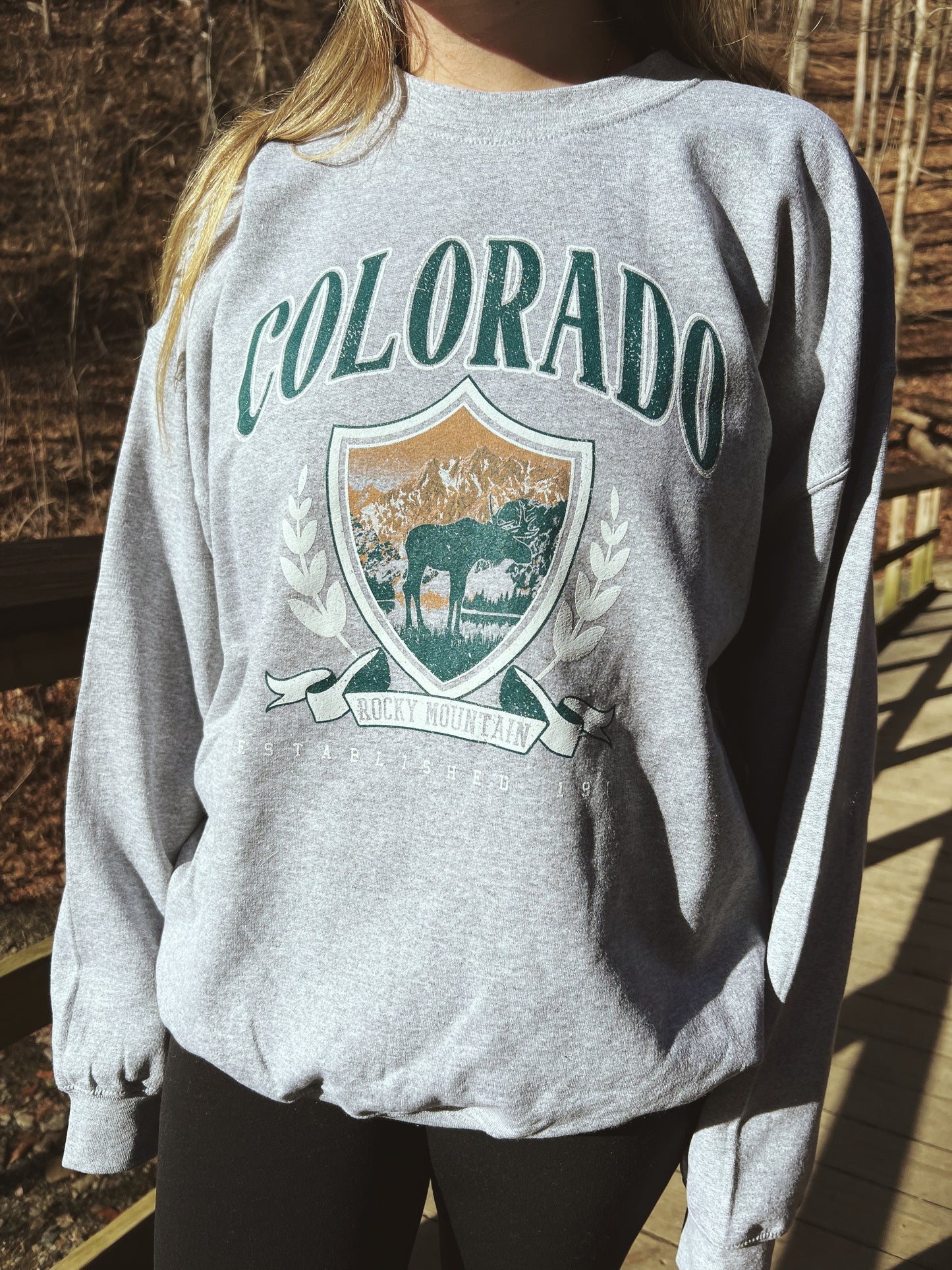 Colorado Graphic Crewneck Sweatshirt