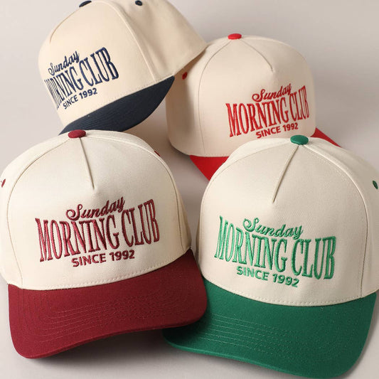 Sunday Morning Club Trucker Hat