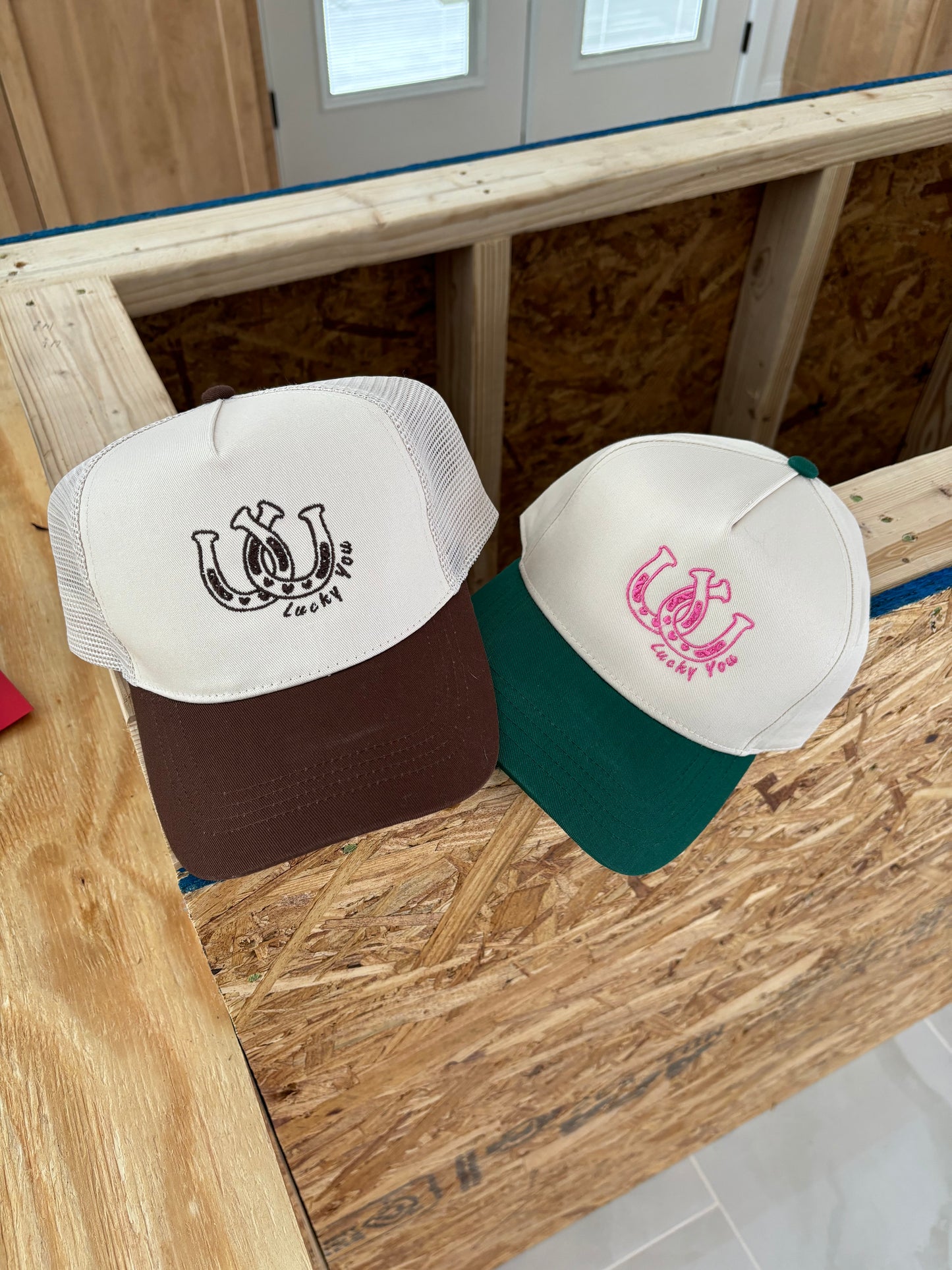 Luck You Embroidered Hat