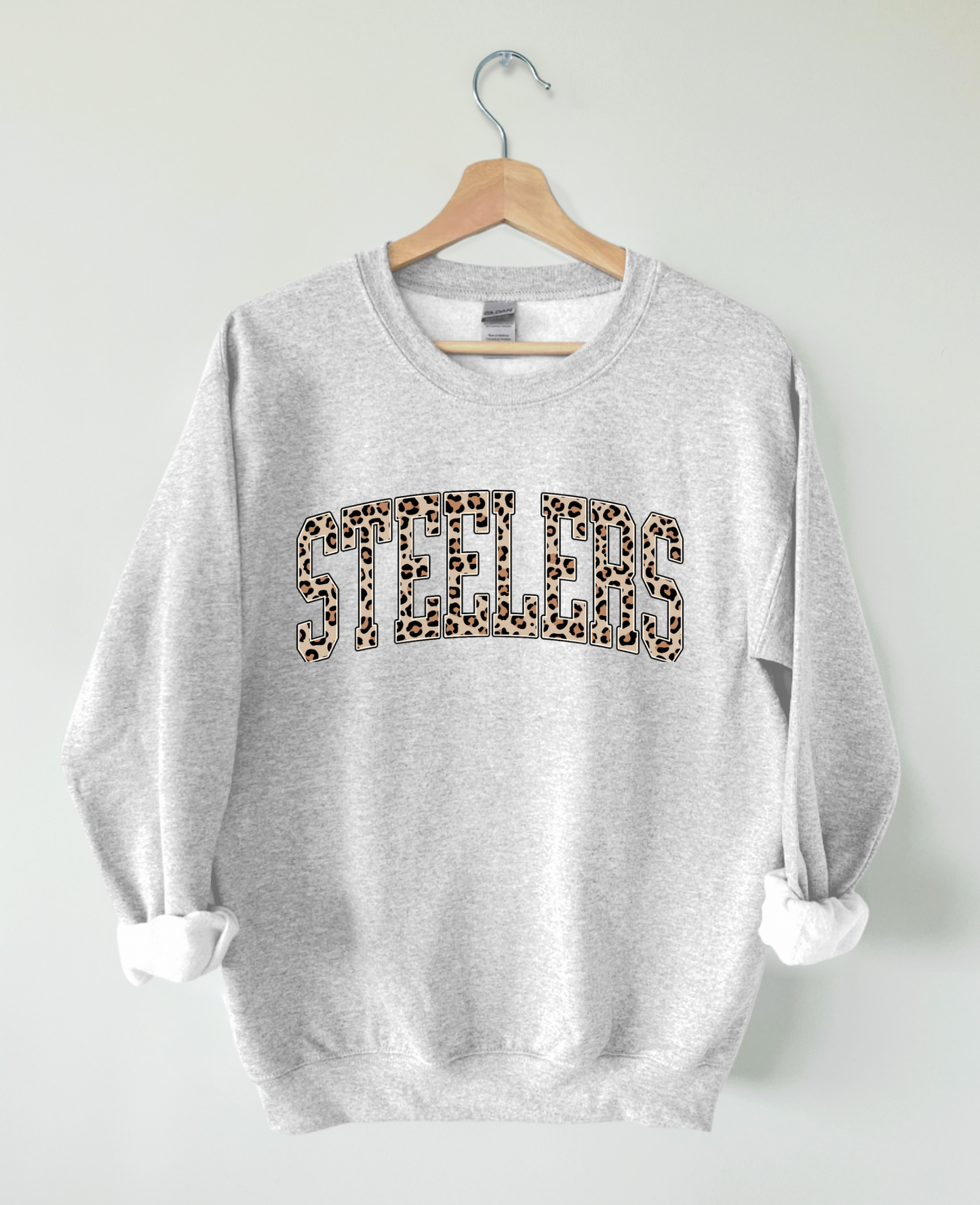 Steelers Football Crewneck Sweatshirt