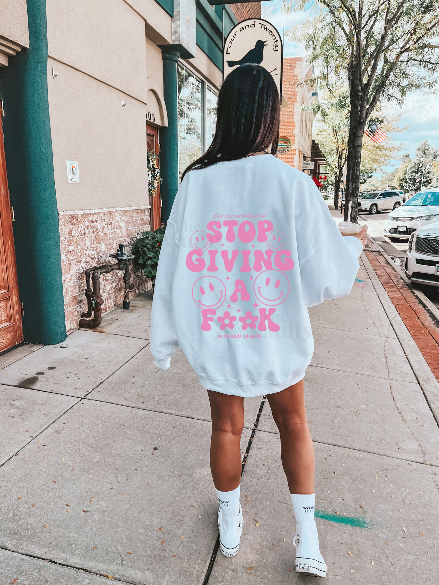 Stop It (back) Crewneck Sweatshirt