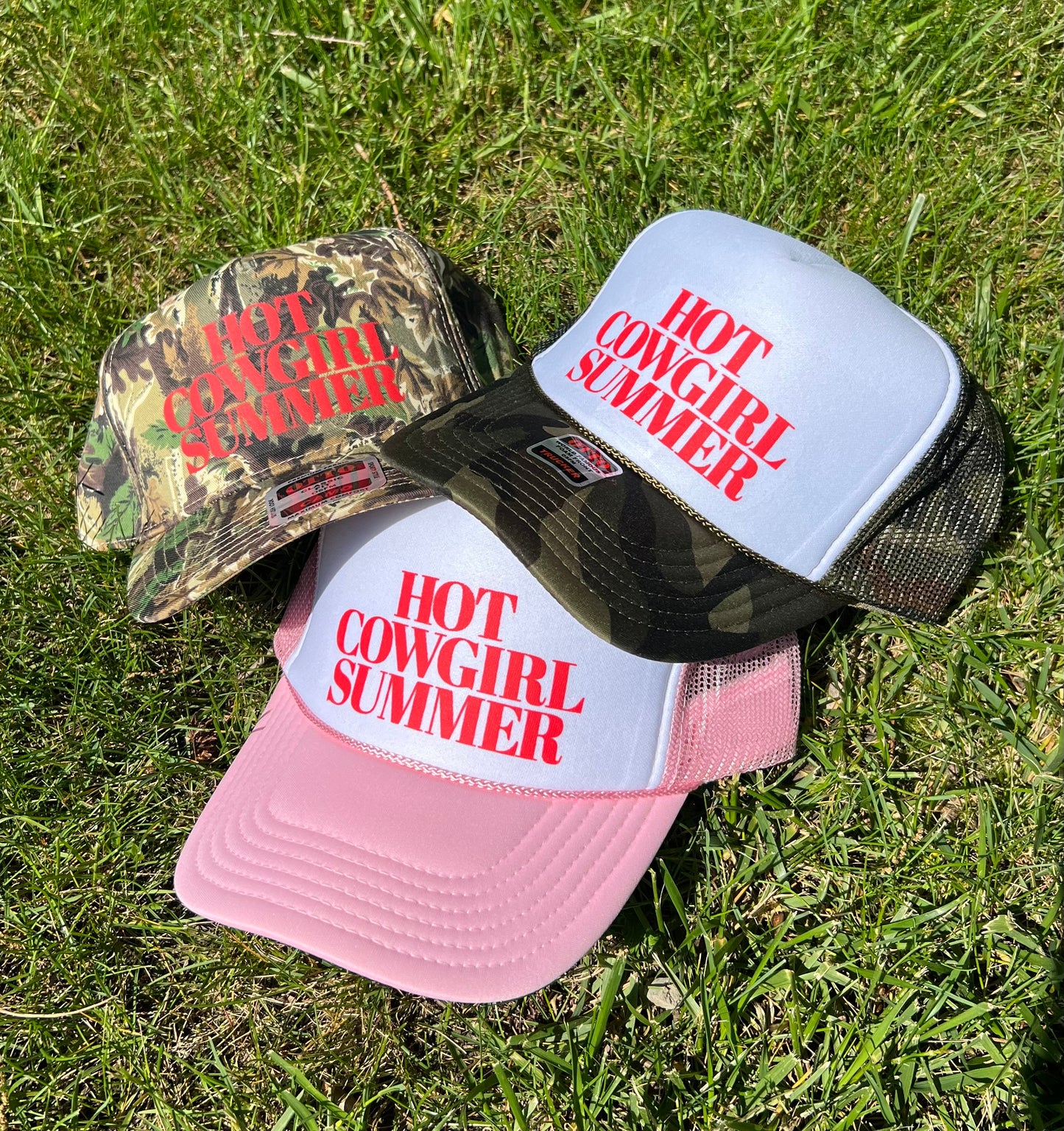 Hot Cowgirl Summer Trucker Hat