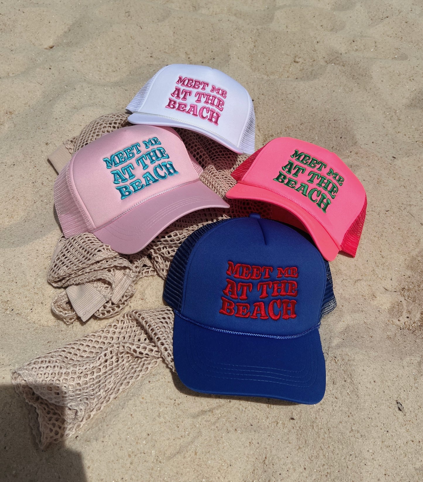 Meet Me At Beach Trucker Hat