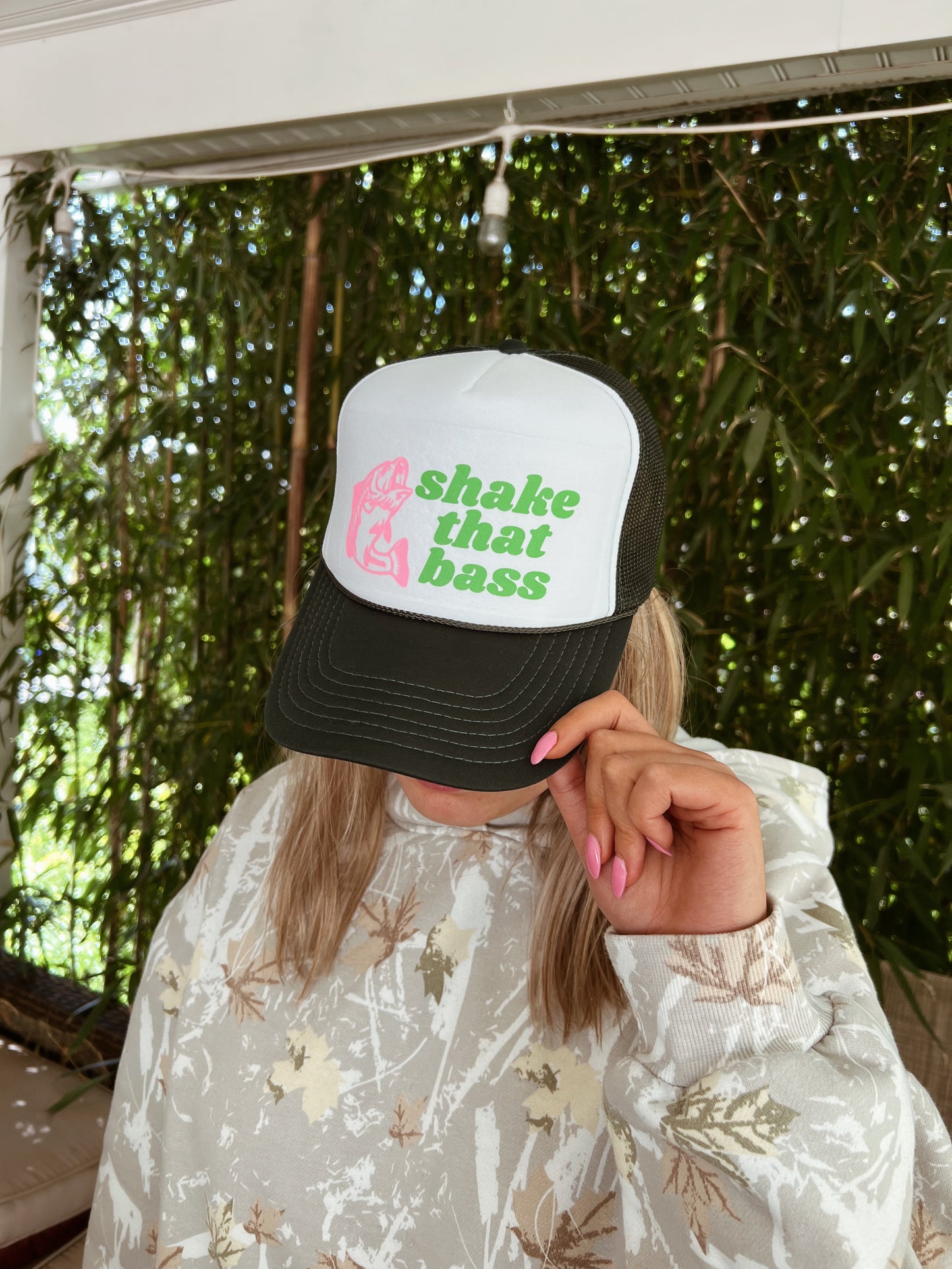 Shake That Bass Trucker Hat