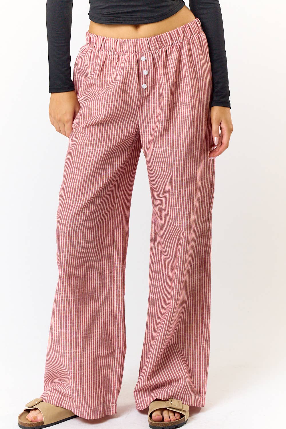 BLUE GINGHAM CHECK PAJAMA/LOUNGE PANT