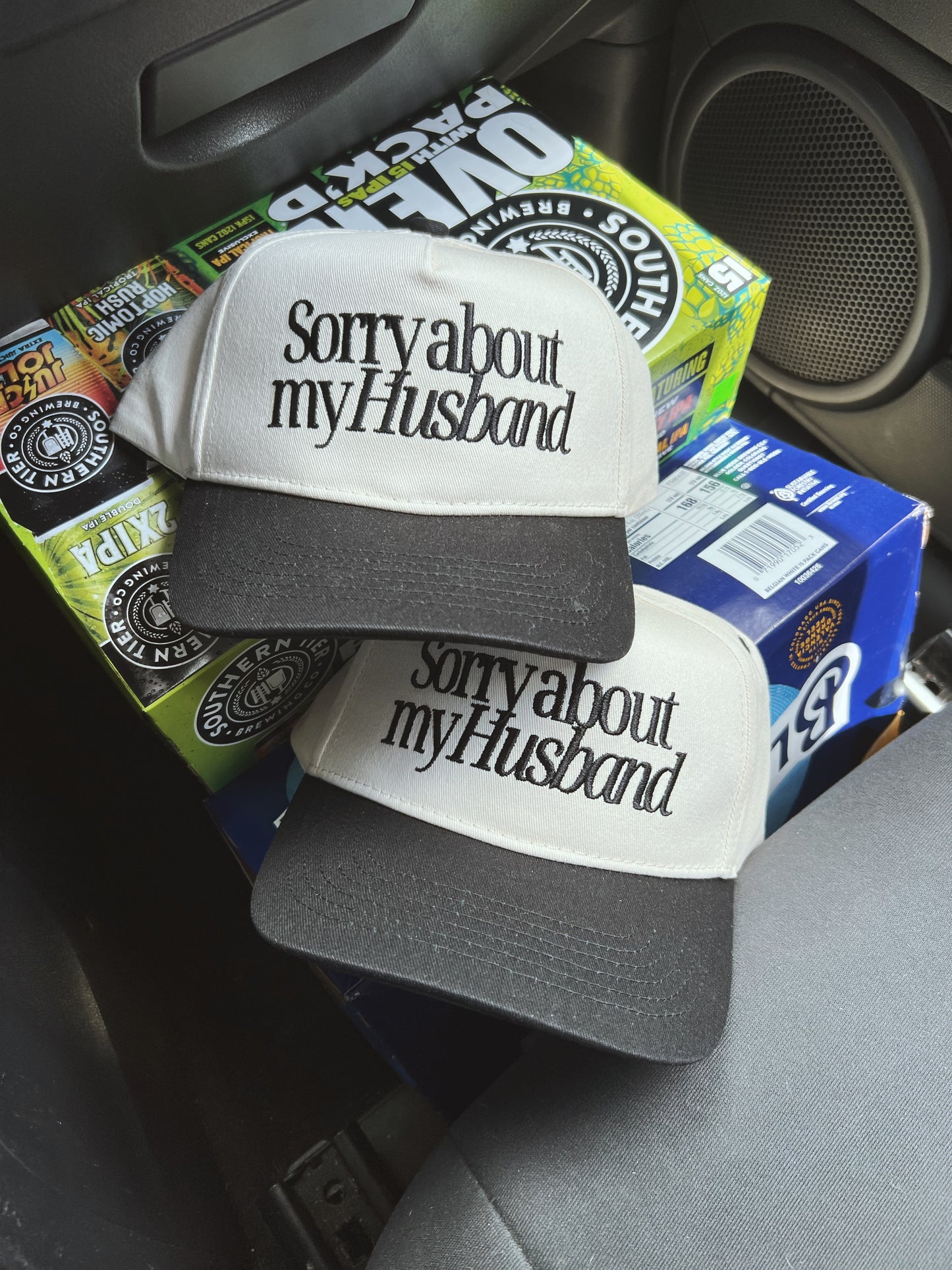 Sorry about my Husband Vintage Trucker Hat