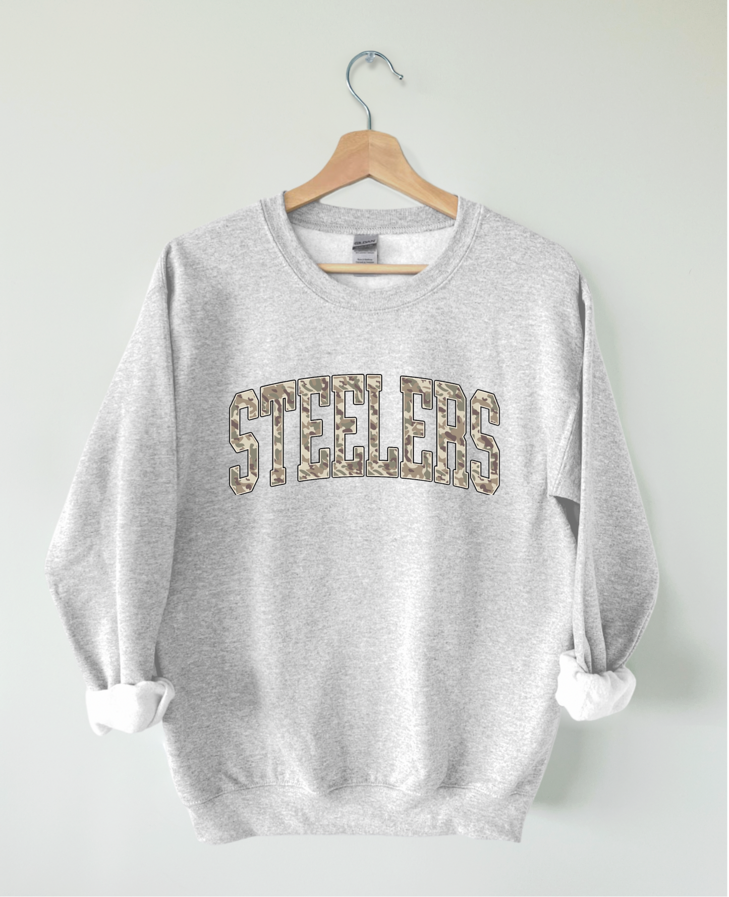Steelers Football Crewneck Sweatshirt