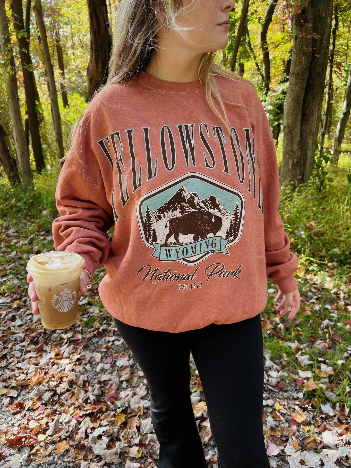 Yellowstone Graphic Crewneck Sweatshirt