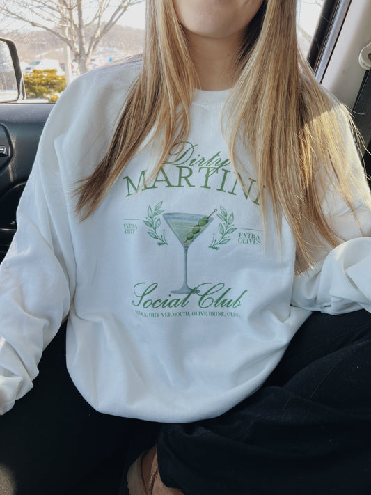 Dirty Martini Crewneck Sweatshirt