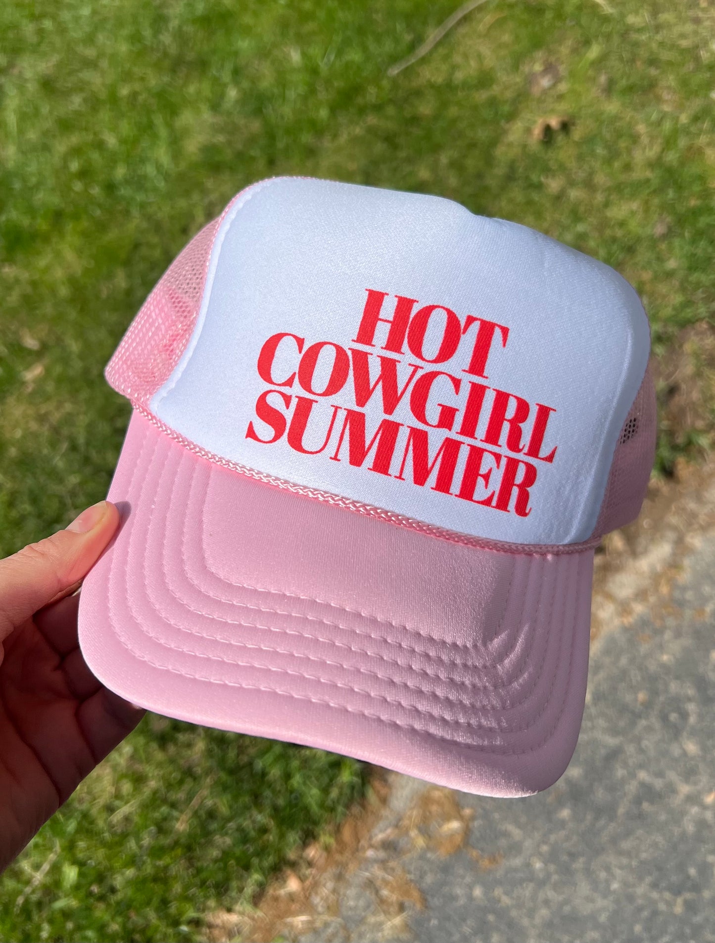 Hot Cowgirl Summer Trucker Hat