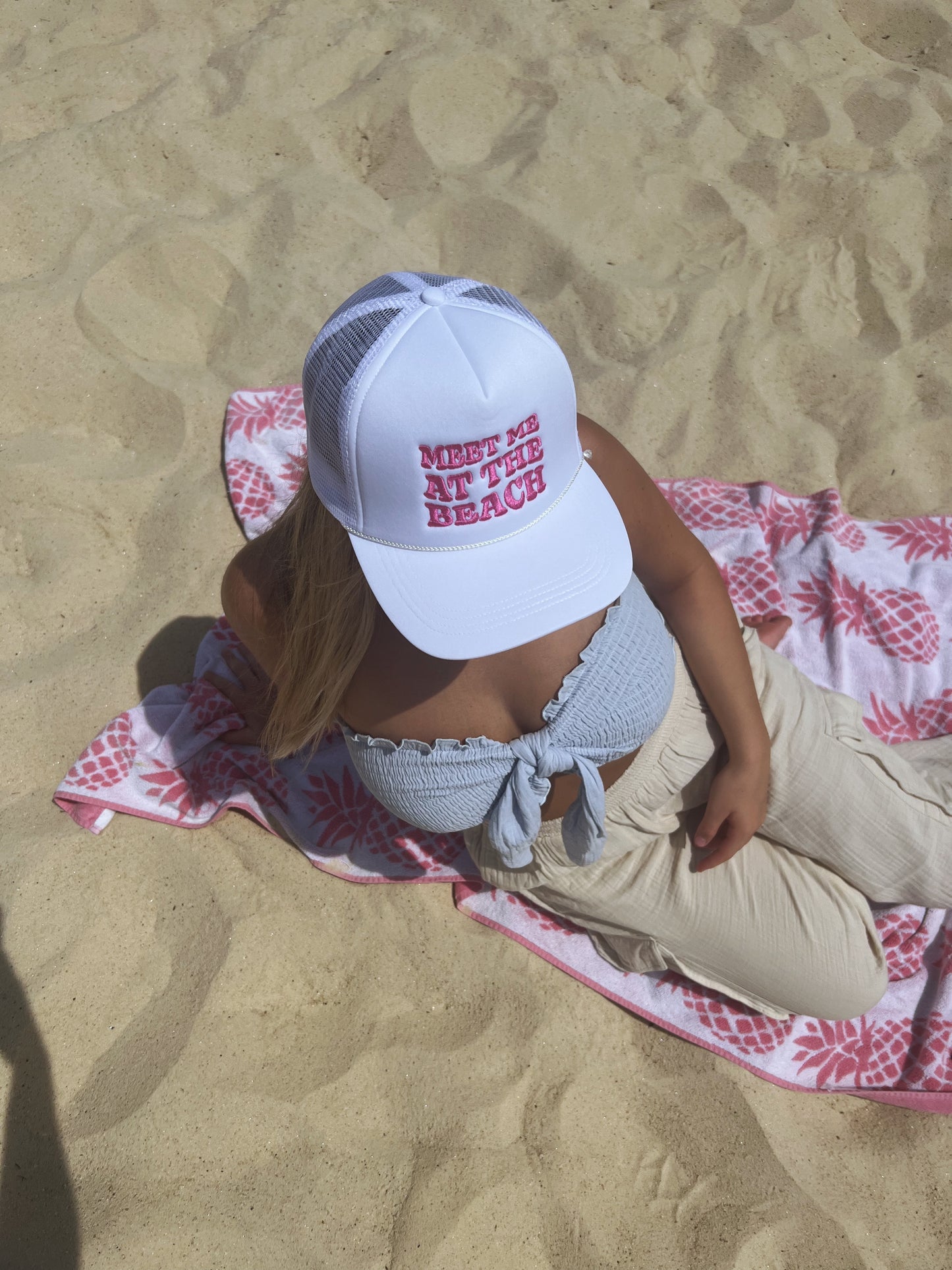 Meet Me At Beach Trucker Hat