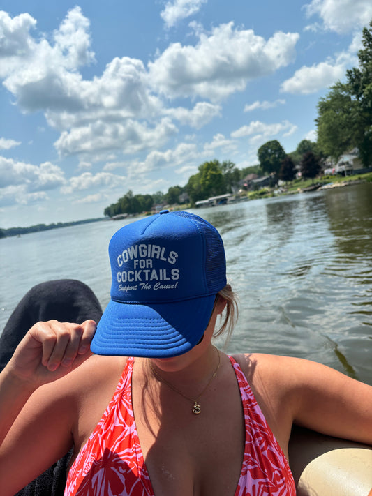 For Cocktails Trucker Hat