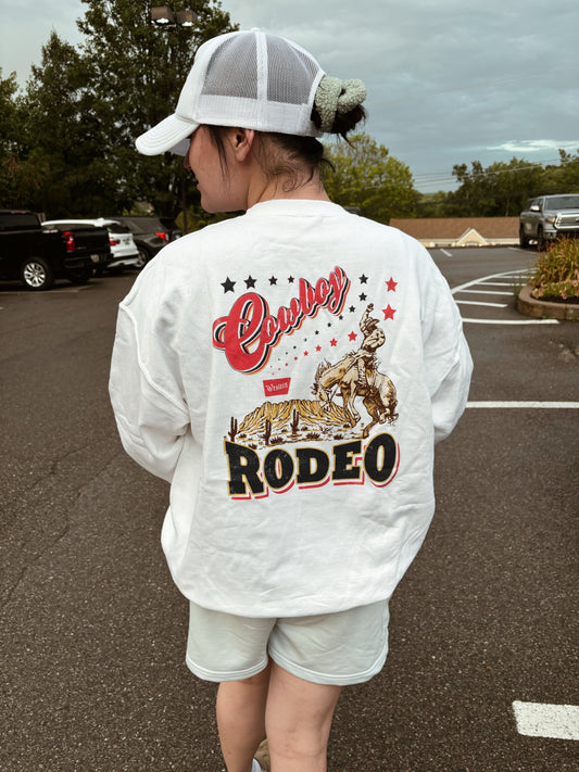 Cowboy Rodeo Oversized Sweatshirt