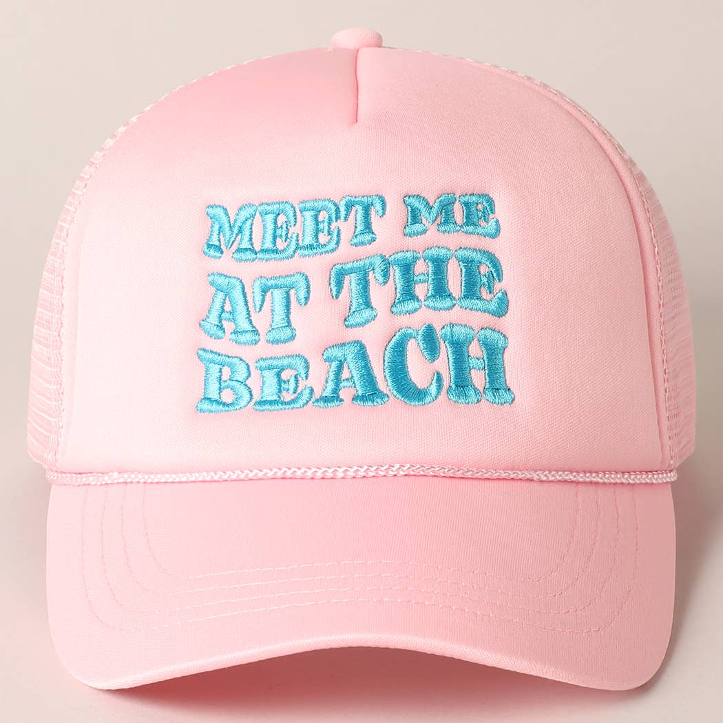 Meet Me At Beach Trucker Hat