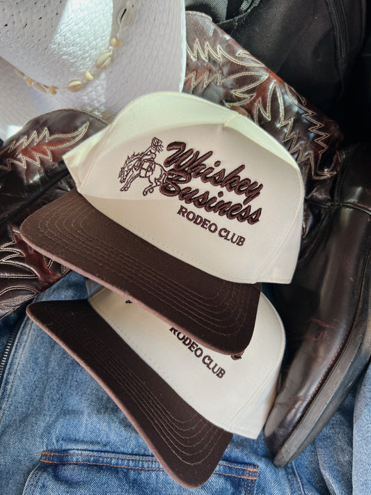 Whiskey Business Rodeo Club - Vintage Trucker Hat