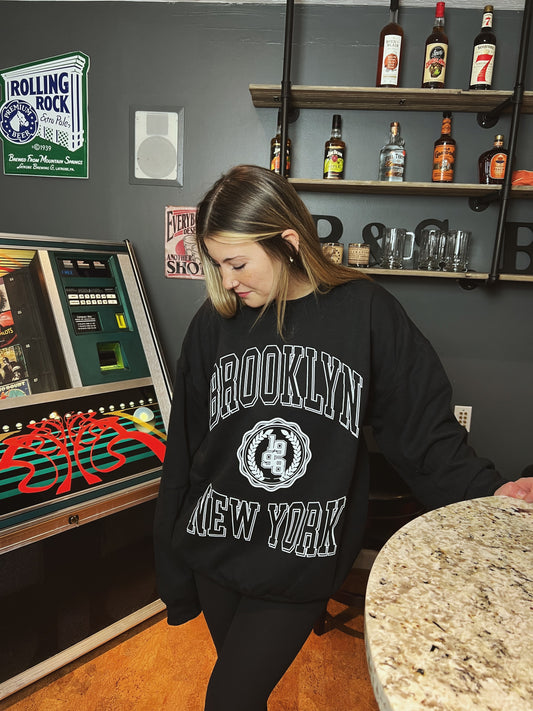 Brooklyn Graphic Crewneck Sweatshirt
