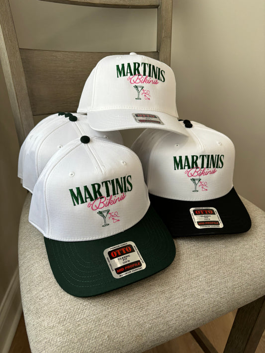 Custom Canvas Martinis & Bikini Trucker Hat