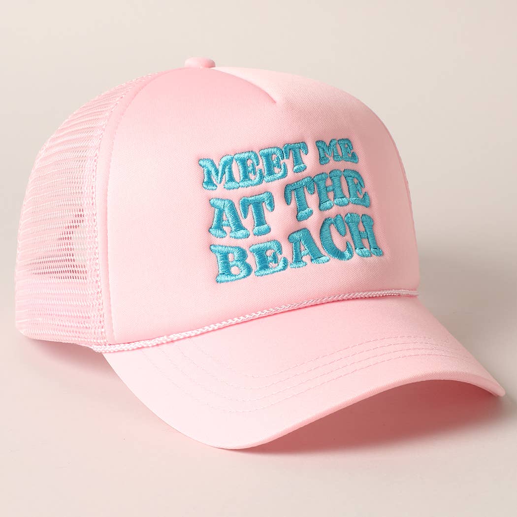 Meet Me At Beach Trucker Hat