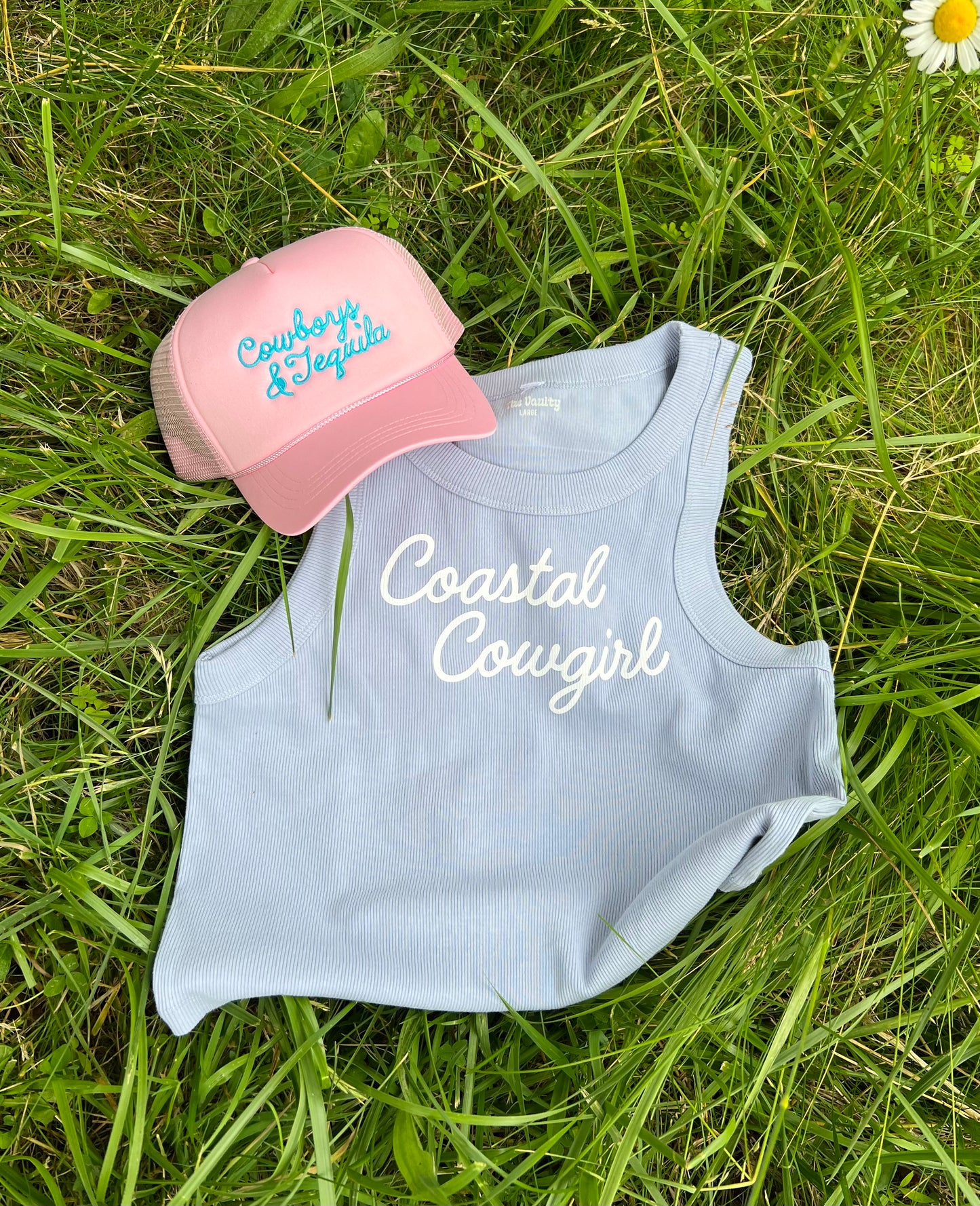 Coastal Cowgirl Ribbed Tank