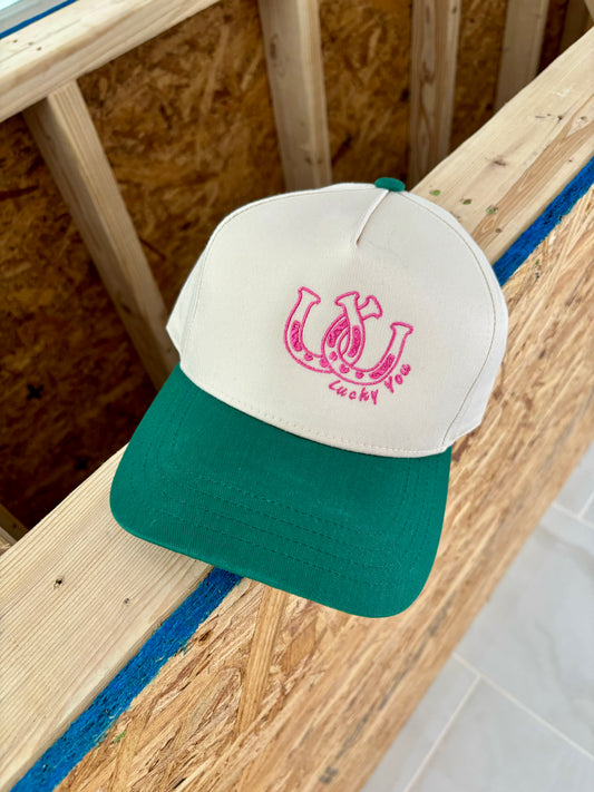 Luck You Embroidered Hat