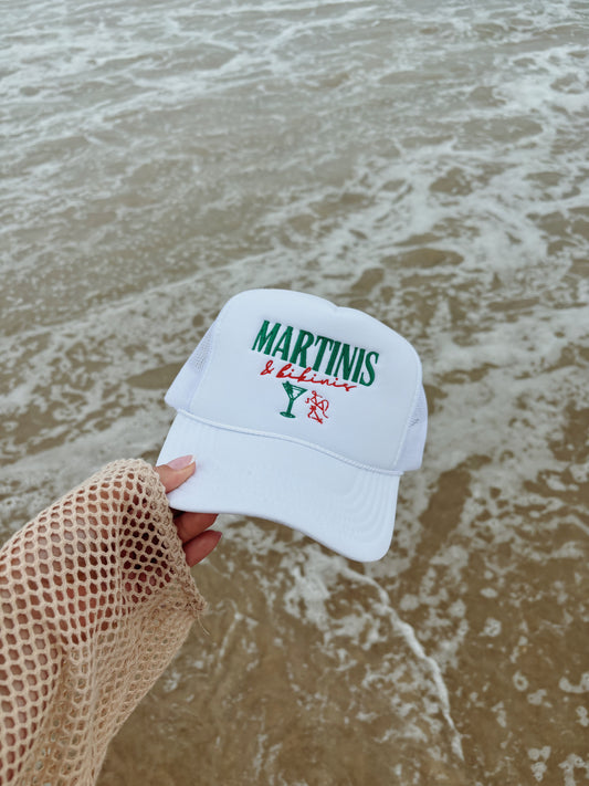 Martinis & Bikini Foam Trucker Hat