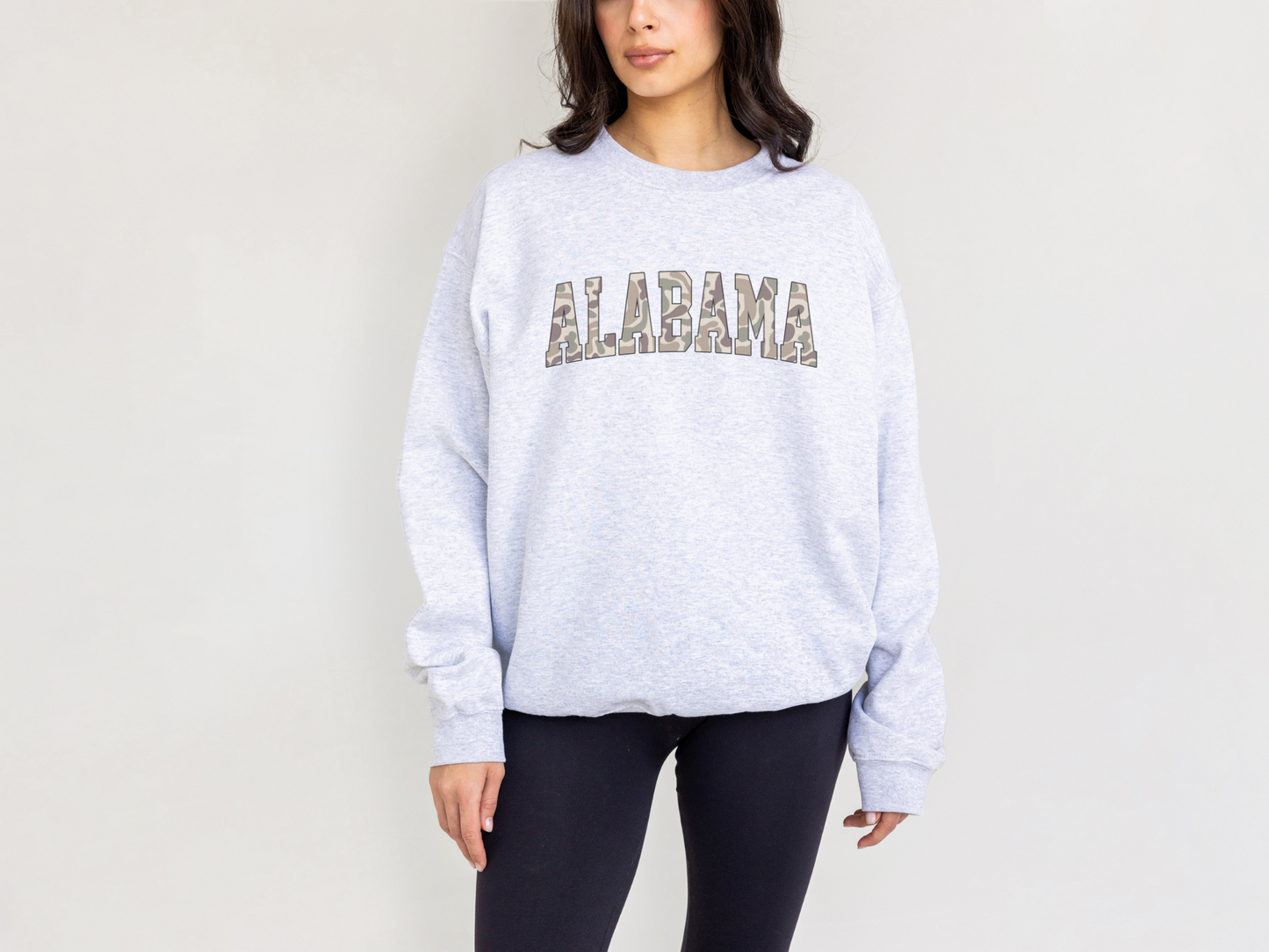 State Camo (A-M) Crewneck Sweatshirt