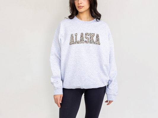 State Camo (A-M) Crewneck Sweatshirt